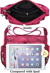 Nylon Hobo Shoulder Crossbody Bag Handbags and Purses