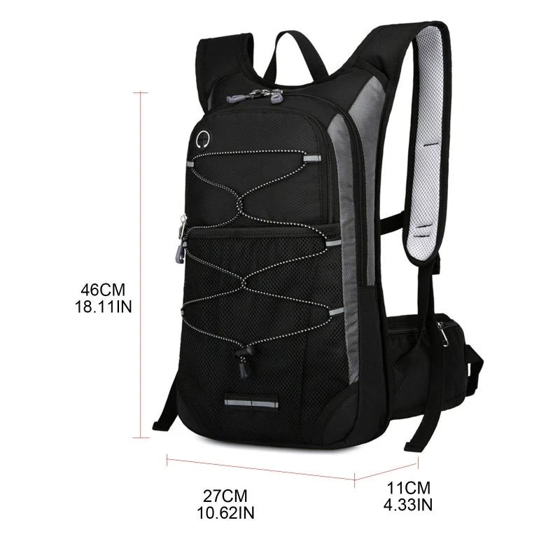 Nylon Hydration Pack Backpack Water Daypack for Outdoor Activities