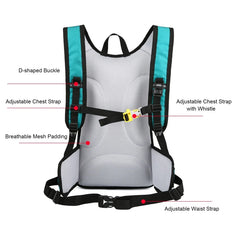 Nylon Hydration Pack Backpack Water Daypack for Outdoor Activities