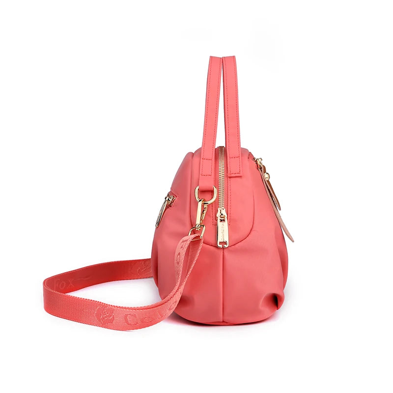 Nylon Lady's Handbag Crossbody Bag Waterproof Casual Messenger Bag