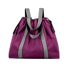 Nylon Large Capacity Backpack Women Handbag Shoulder Bag Waterproof