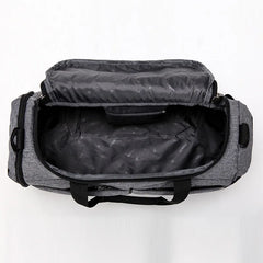 Nylon Men Multifunction Travel Bag Anti-theft Carry On Hand Luggage