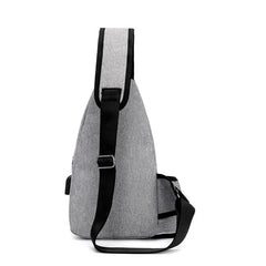 Nylon Chest Pack Crossbody Bag Casual Travel Rucksack Chest Bag