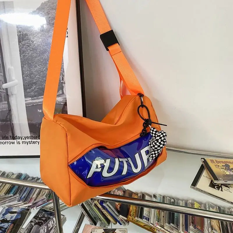 Nylon Messenger Bag Gym Bag Handbags Shoulder Bag Crossbody Bags Commuter Bag