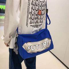 Nylon Messenger Bag Gym Bag Handbags Shoulder Bag Crossbody Bags Commuter Bag