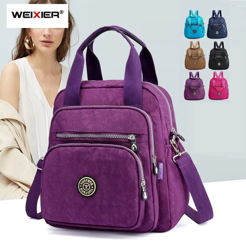 Nylon Mommy Bag Waterproof Backpack