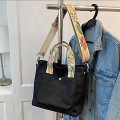 Nylon School Bags for Girls Women Handbags Shoulder Bag