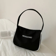 Nylon Small Shoulder Bags Women Casual Classic Handbag Mini Totes Clutch Female