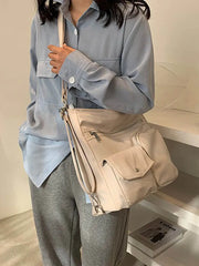 Large Capacity Nylon Tote Handbag for Women