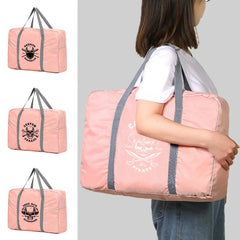 Large Capacity Nylon Travel Bag Waterproof Foldable Unisex Handbags