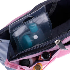 Nylon Travel Organizer Insert Bag Large Liner Lady Makeup Storage