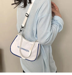 Nylon Women's Bag Small Square Casual Large Capacity Diagonal Shoulder Handbag