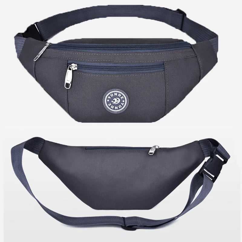 Colorful Nylon Waist Bag Travel Purse Phone Pouch Pocket
