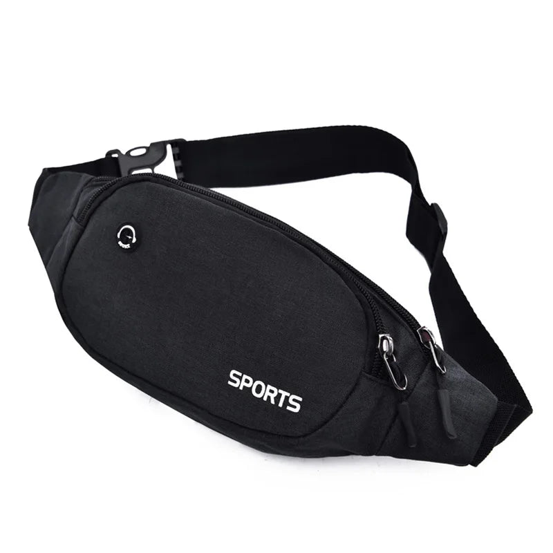 Men's Nylon Waist Pack Multifunction Fanny Pack