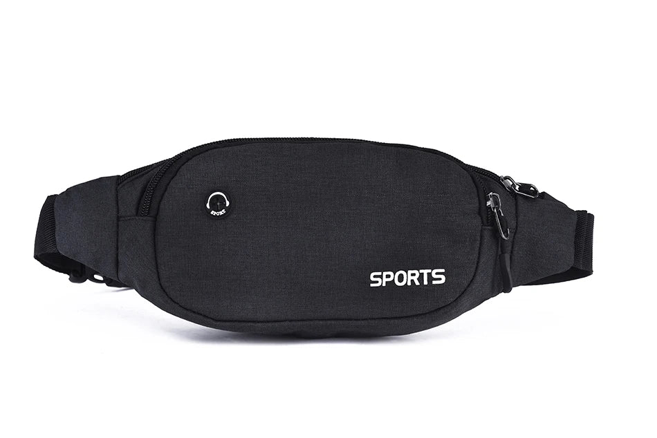 Men's Nylon Waist Pack Multifunction Fanny Pack