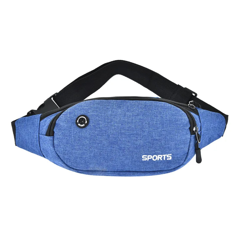 Men's Nylon Waist Pack Multifunction Fanny Pack
