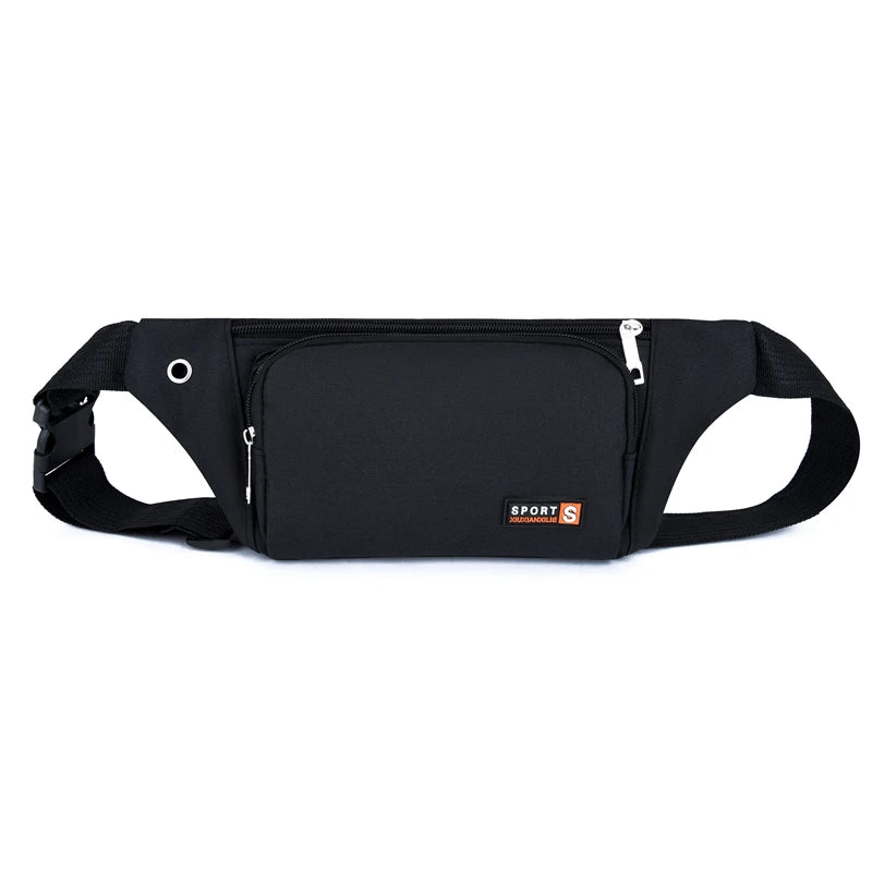 Women's Nylon Waist Packs Laser Chest Phone Pouch