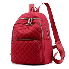 Nylon Waterproof Casual Travel Bagpack School Backpack for Teenage Girls
