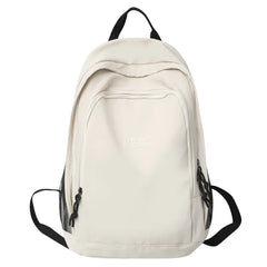 Nylon Waterproof Solid Women Backpack Harajuku Girls Shoulder Bags