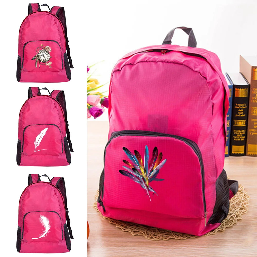 Nylon Waterproof Travel Backpack Men Hiking Bags