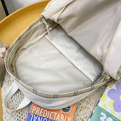 Nylon Waterproof Anti-theft Women Backpacks Schoolbags For Girls