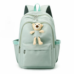 Nylon Women Backpack Anti-theft Schoolbags Large Capacity