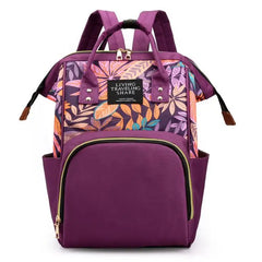 Nylon Mommy Baby Nursing Backpack Large Capacity Bag