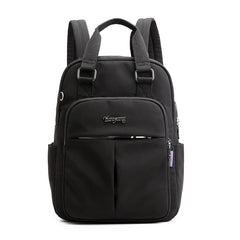 Nylon Women School Backpacks Anti Theft USB Charge Waterproof Bagpack