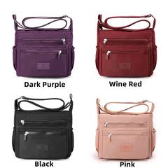 Nylon Women Shoulder Bag Female Travel Top-handle Handbag Multi-pockets Tote Gir
