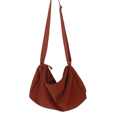 Nylon Women Shoulder Bags Solid Travel Crossbody Bag for Girl Retro Handbag