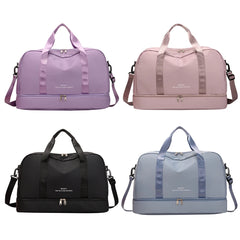 Nylon Yoga Fitness Bag Dry Wet Separation Men Woman Crossbody Sport Bag