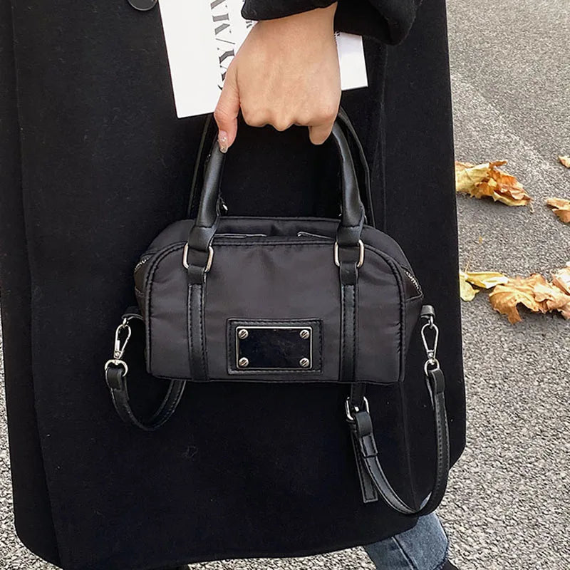 Nylon Women's Shoulder Crossbody Bag Shopper Tote