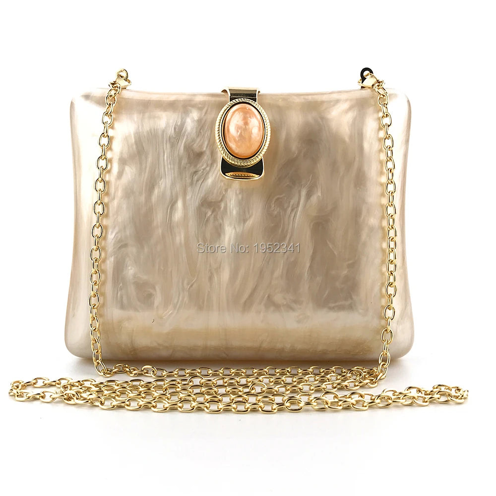 Acrylic Clutch Evening Bag Women's Clutch Bag