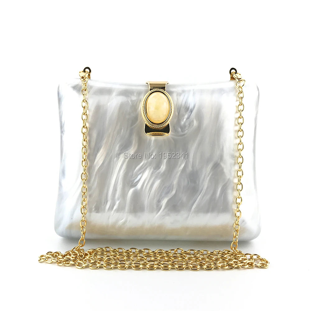 Acrylic Clutch Evening Bag Women's Clutch Bag