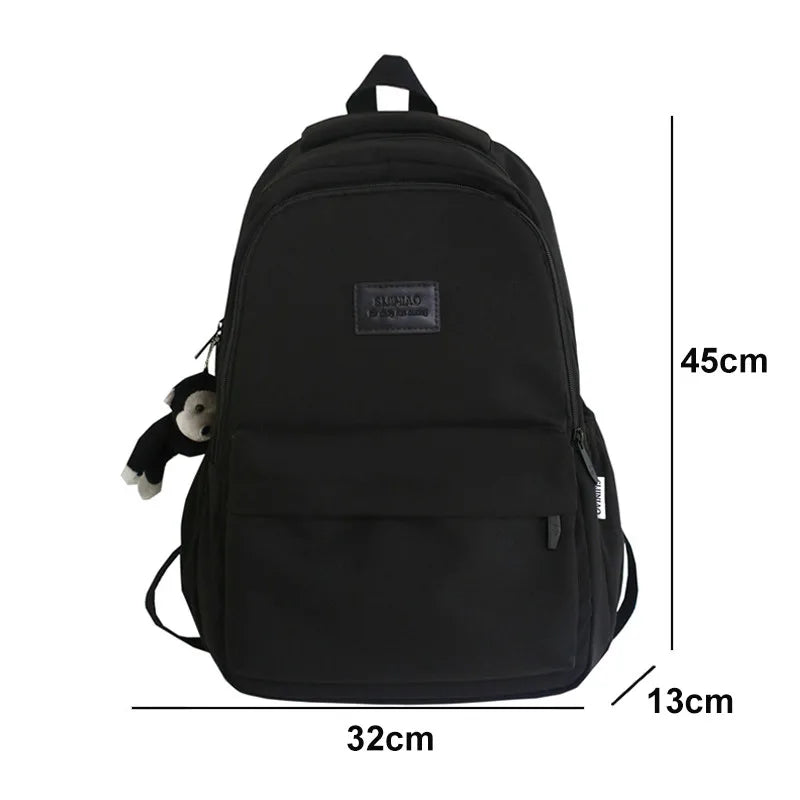 Waterproof Nylon Backpack for Girls