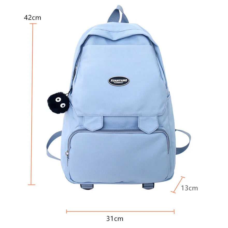 College School Bags for Women Travel Laptop Backpack
