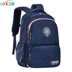 Boys Waterproof Elementary School Backpack with Multiple Pockets