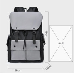 Teenager School Backpack for Boys Waterproof Laptop Book Bag