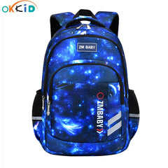 Boys Camouflage Orthopedic School Backpack