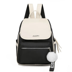 Women's Casual Travel Backpack Small School Bag Pink Green Bagpack
