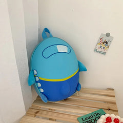 Cartoon Kindergarten Baby Schoolbag Small Plane Backpack