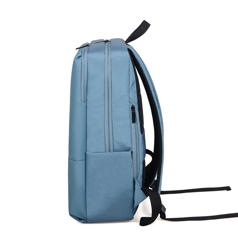 Classic Business Backpack 14" Laptop Male Bags Unisex Travel Bag