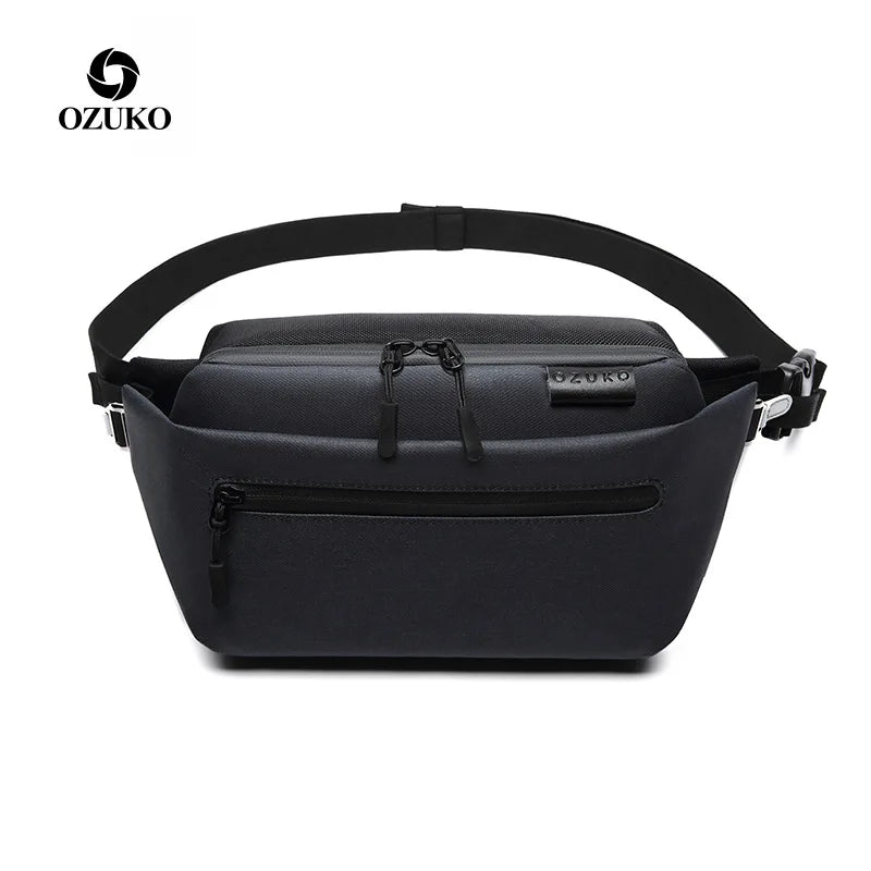 Waterproof Waist Bag Men Fanny Pack Shoulder Belt Phone Pouch Bags
