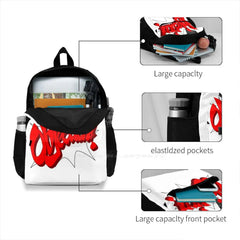 Student School Laptop Backpack Travel Bag