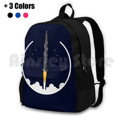 Oboe Rocket-Funny Oboe Gift Idea Outdoor Hiking Backpack Waterproof Camping Trav