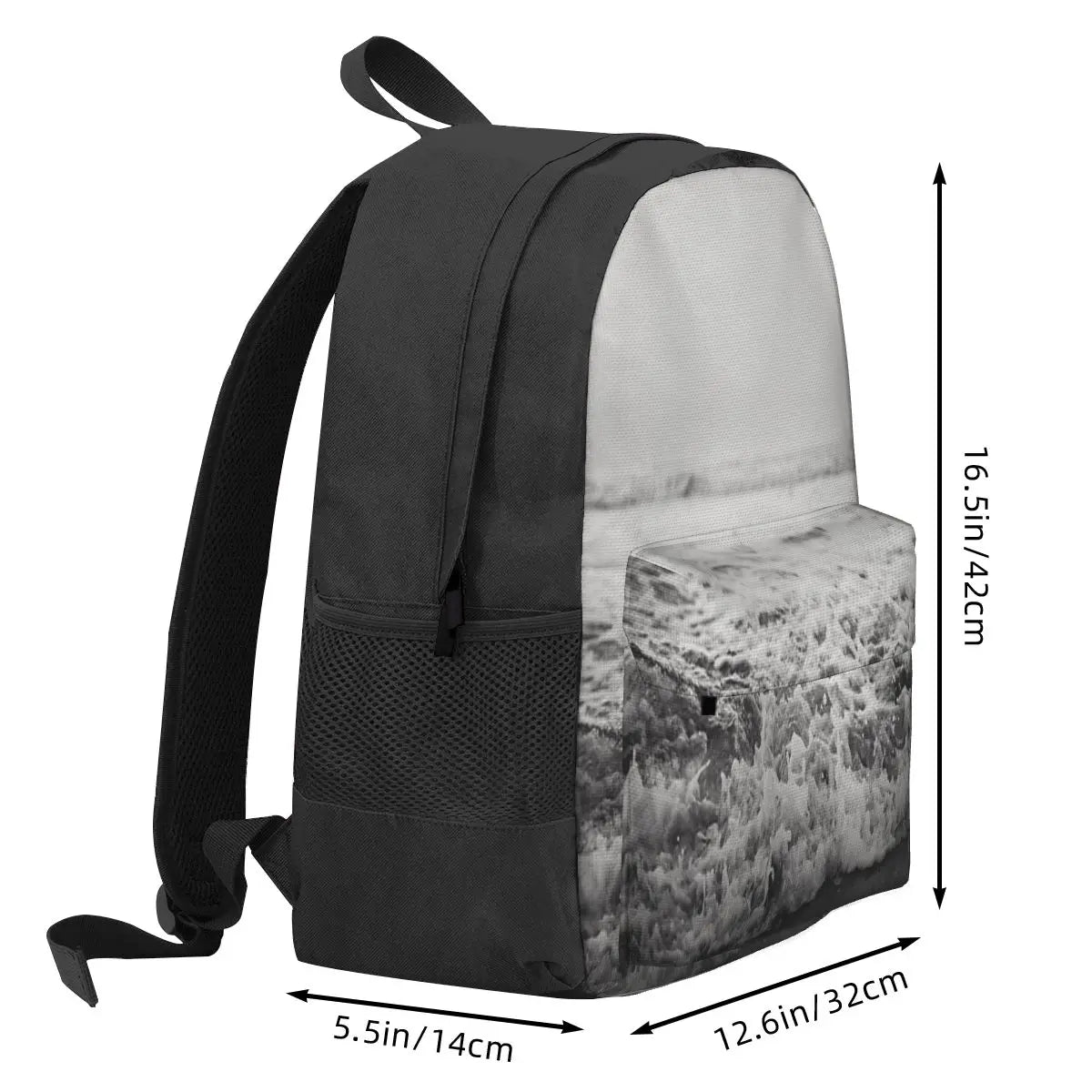 Ocean Crash Backpacks Men's Women's Bags For Women
