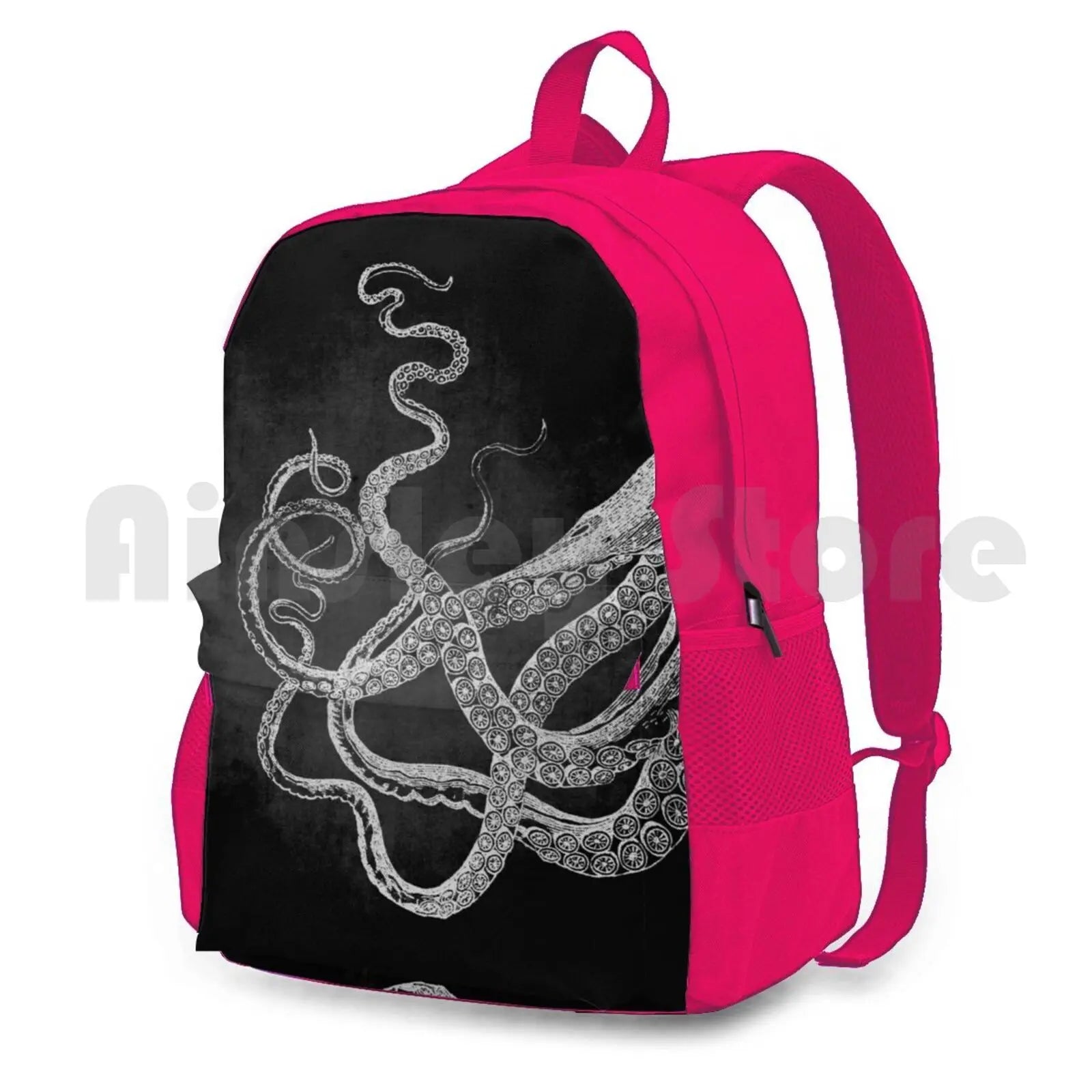 Vintage Octopus Tentacles Camping Backpack