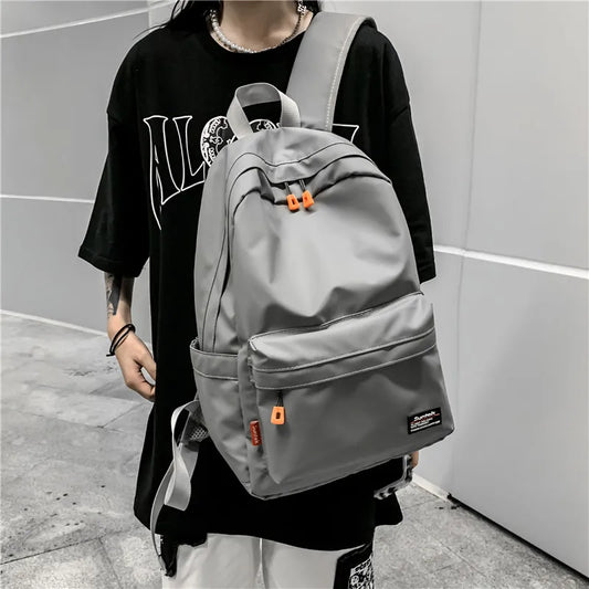 Men's Business Backpack Ultralight Waterproof PU Leather