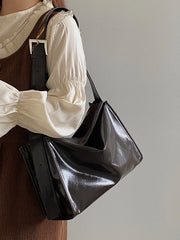 Oil Wax Leather Women's Shoulder Bag Large Capacity Messenger Bags