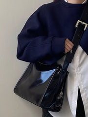Oil Wax Leather Women's Shoulder Bag Large Capacity Messenger Bags